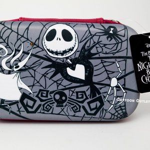 Jack Skellington Pencil Box Pencil Bag Zipper Cosmetic Pouch Disney Pen Bag Gift